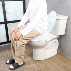 VEVOR Raised Toilet Seat 4″ Raised 300 lbs Universal Toilet Riser for Elderly