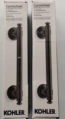Kohler Carmichael 9in Straight Grab Bar Oil-Rubbed Bronze ADA 300lb R27234