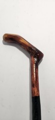 Shillelagh Wooden Irish Walking Stick Cane Handcrafted 100% Blackthorn Wood 34in