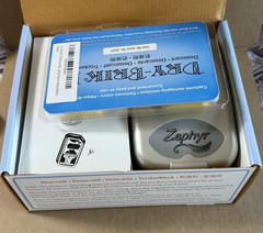 Zephyr By Dry & Store Hearing Aid Dryer w/ 3 Extra Dry-Brik Refills Dehumidifier