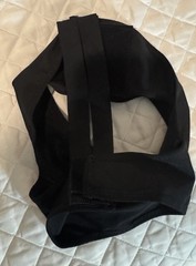 Black Adjustable Liposuction Post Surgical Wear