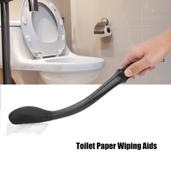 Toilet Paper Wiping Aids Long Portable Comfort Self Assist Wiper For