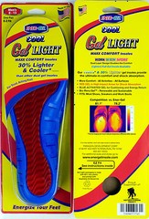 Ener-Gel Cool Gel Light Insoles – MADE IN USA!