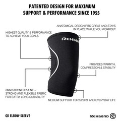 Elbow Brace for Sports & Everyday Use, 3mm Neoprene Elbow Support, Non-Slip, …