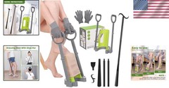 Compression Sock Aid Device with Detachable Dressing Pole – For Limited Mobility