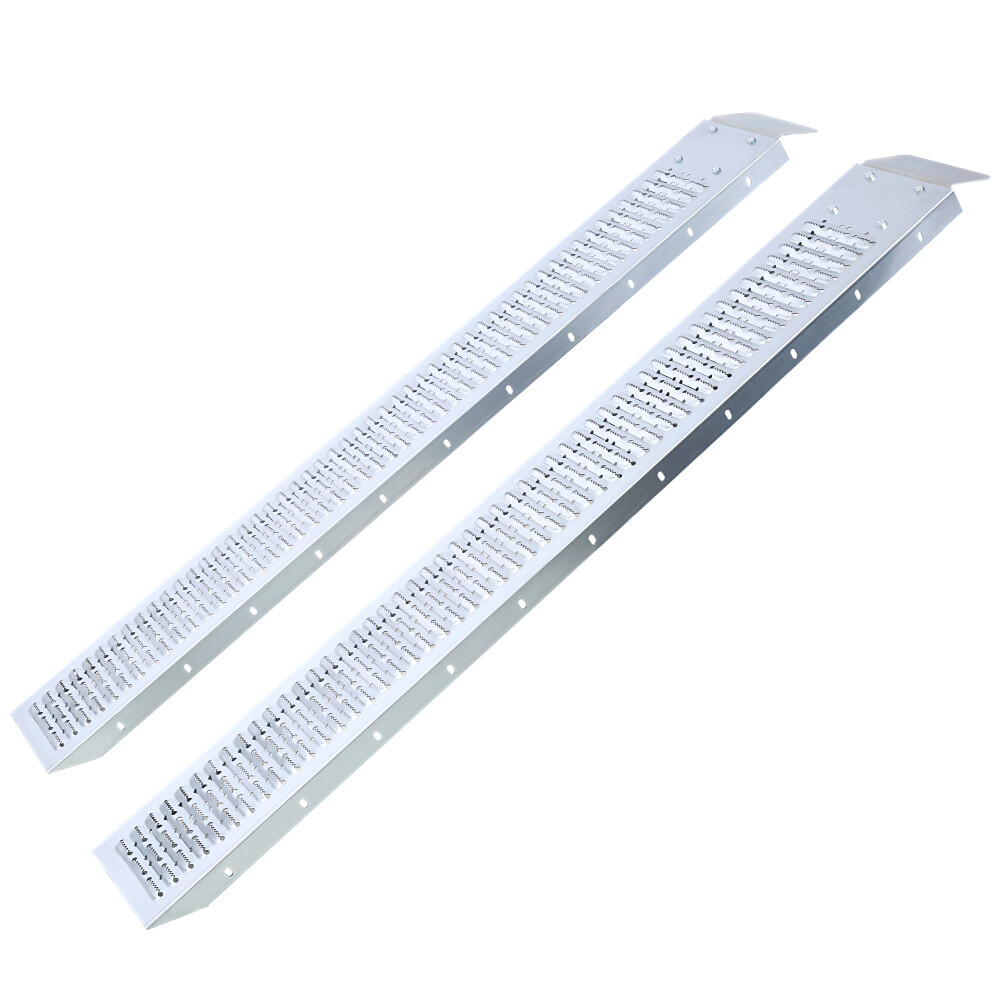 2Pcs 66″ Loading Ramps 960lbs for Pickup Trucks Steel Dirt Bike ATV Quad Ramp