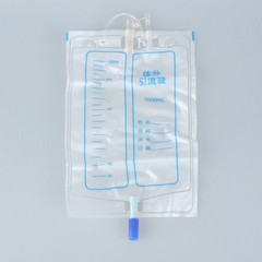 Breathable Urine Bag Collector Catheter Female Wearable Womens Urinal KIT 1000ml