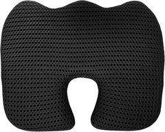 Compact Breathable Seat Cushion: U-Shape Design for Office, Car, and Gaming Use