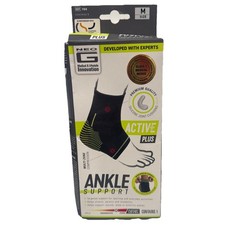 NEO G ACTIVE ANKLE SUPPORT MEDIUM 1CT BOX DENTED