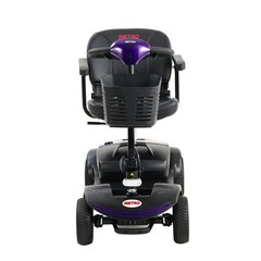 300W 300LBS 4-Wheel Foldable Mobility Scooter Purple