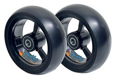 Set of 2 Soft Roll Caster Wheels in 3″, 4″ & 5″ for Wheelchairs…