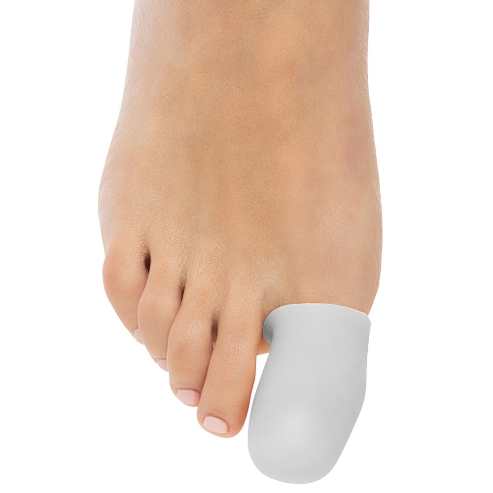 ZenToes Gel Toe Caps 6 Pack Protectors Corns Ingrown Toe Nails Callus Rubbing