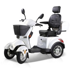 Heavy Duty 4-Wheel Mobility Scooters 31 Miles 3-Speed 800W 500lbs Capacity