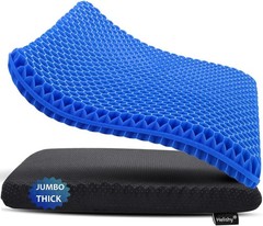 Gel Seat Cushion for Long Sitting Extra Thick Gel Cushion for Wheelchair Soft