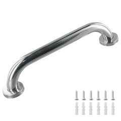 300/400/500mm Bathroom Disability Handle Hand Rail Grab Support Holder Safety