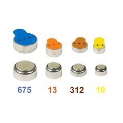 Hearing Aid Battery size 675 Zenipower Behind the ear ALL BRAND 60 pcs fast ship