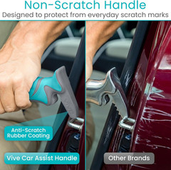 Vive Car Handle Assist for Elderly – Scratch Proof Latch – Auto Grab Bar Cane Su