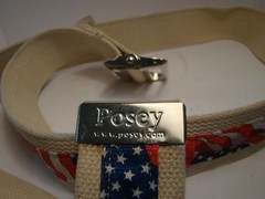 Red, White, Blue USA Flag Posey Gait Belt