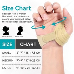 CMC Thumb Brace Wrist Support for Osteoarthritis-CMC Joint Pain Stabilizes