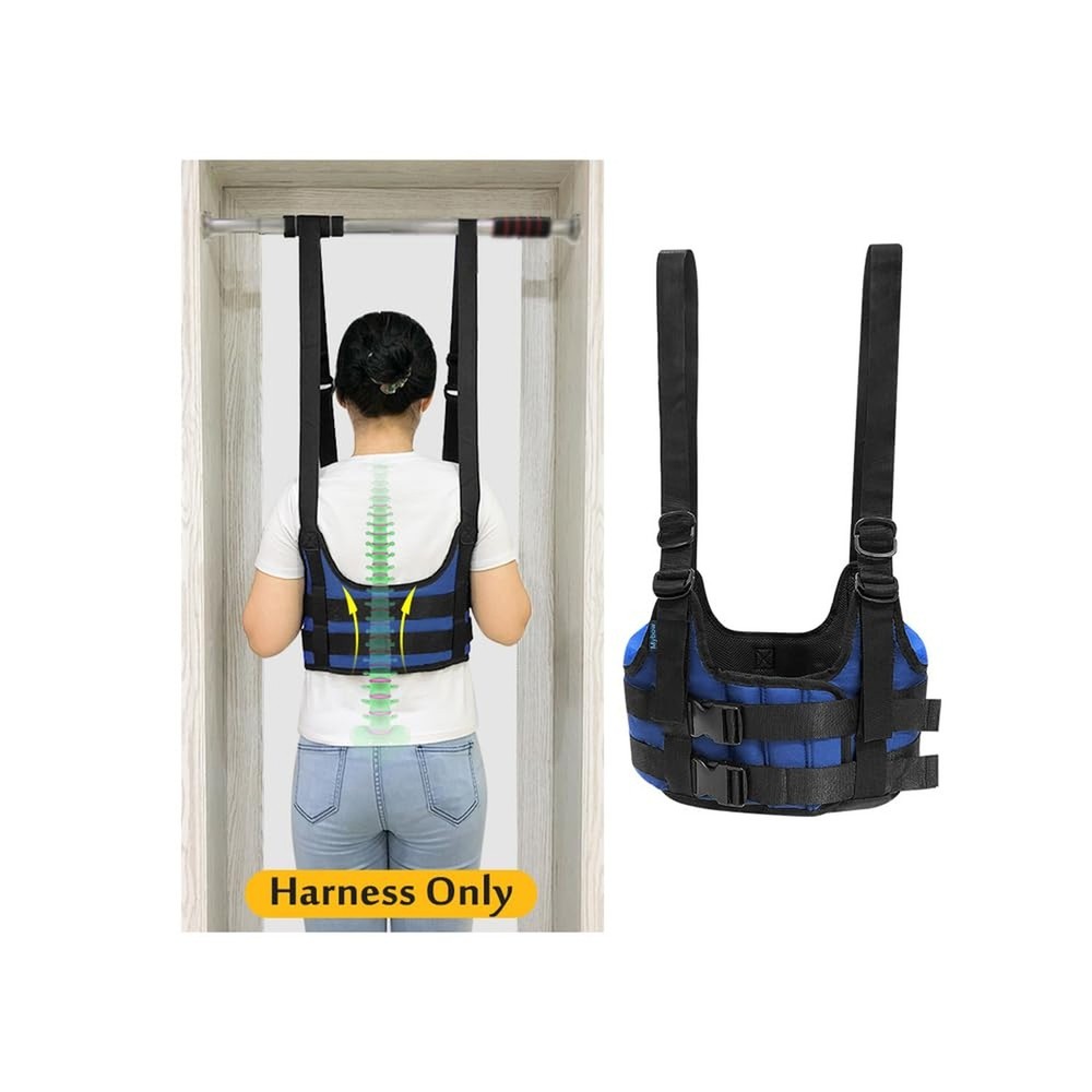 Mybow Back Stretcher, Lumbar Traction Device, Spine Decompression Belt for Pa…