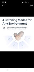 Audien Hearing ATOM PRO 2 Wireless Rechargeable OTC Hearing Aids New Open Box