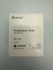 Coloplast Brava Protective Seal 12035 Thin 3/4”–1 7/8” 10ct Unexpired BRAND NEW
