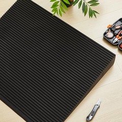 Kritkin EVA Foam Threshold Ramp, Lightweight Non 36″l X 18″w X 3″h, Black