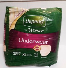 Depend For Women 14ct XL ‚Soft Peach‘