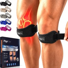 2 Pack Knee Brace Support Straps – Patellar Tendon Relief for Jumpers Knee, Tend