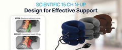 Cervical Neck Traction Device – Collar Brace Support for Pain Relief & Therapy