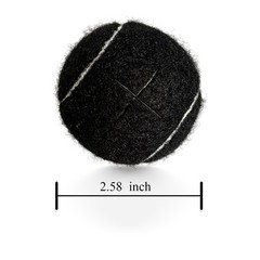 4 Pack Precut Tennis Balls for Walkers, Heavy Duty Long Lasting Felt Pads for…