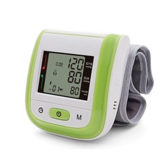 New Automatic Wrist LCD Digital Wrist Blood Pressure Cuff Meter Counter 5 Color