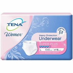 TENA Women Protective Underwear Large 37-50 Inch Heavy Absorbency -128/Pack