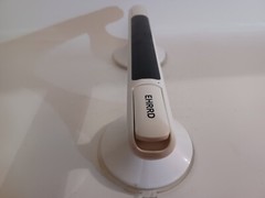 EHRRD Suction Cup Grab Bar Handle 12 inch Bathroom Non Slip Secure White Black