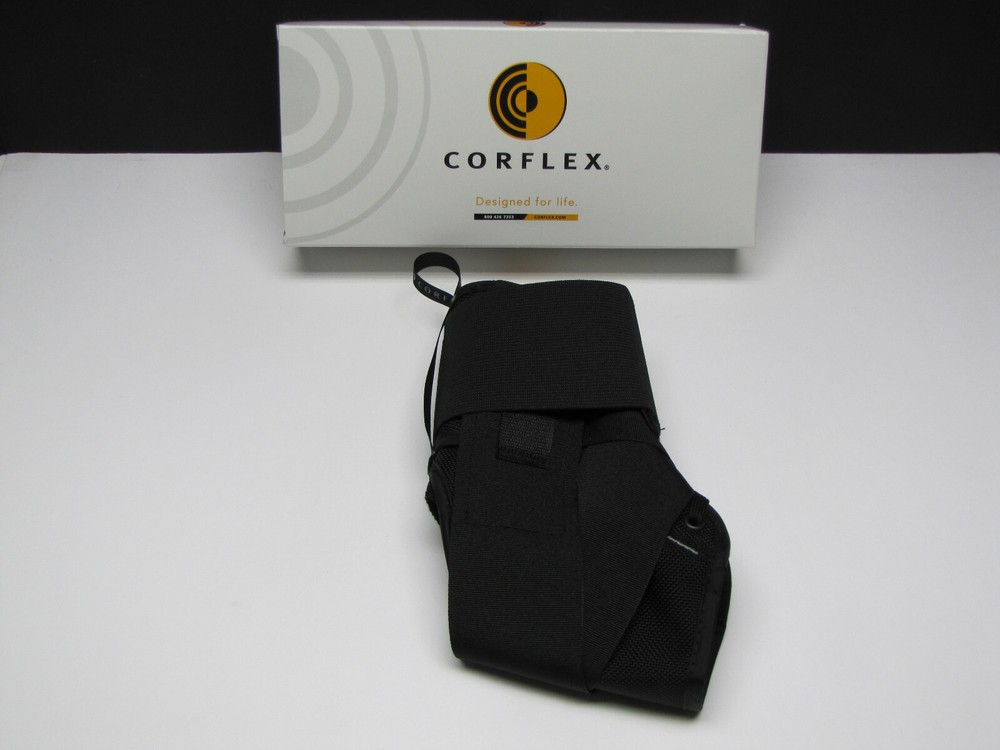 Corflex Marathon Active Lace-Up Ankle Stabilizer Wrap Support Brace Small L or R