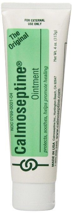 NEW Calmoseptine Ointment for Skin Irritations 4 oz Tube FREE SHIPPING