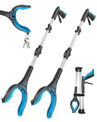 Kekoy 40 Inch Grabber Reacher Tool for Seniors 2 40 of 2 Pack, Blue