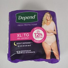 Always Discreet Maximum Protection Underwear Culottes For Women S/M 28 FREE SHIP