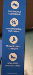 PowerStep Original Insole Full Length Low Profile Orthotic Arch Support