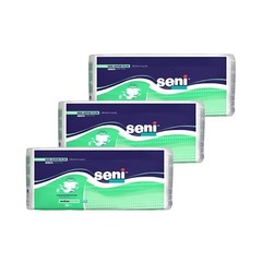 Unisex Adult Incontinence Brief Seni® Super Plus Medium Disposable Heavy Absorbe