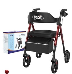 Rollator Walker 350lb,8″Wheels, Foldable Lightweight LOCAL sale CA.