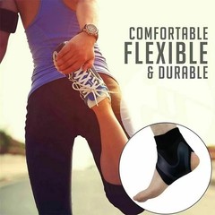 Adjustable Ankle Brace Compression Sleeve Support Fasciitis Pain Relief US