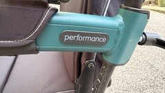 Rollz Motion Performance All-Terrain Rollator Walker Foldable Seat Backrest