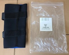 Frontline Knee wrap Neoprene W. shock absorbing V-Shaped Compression Pad, Small