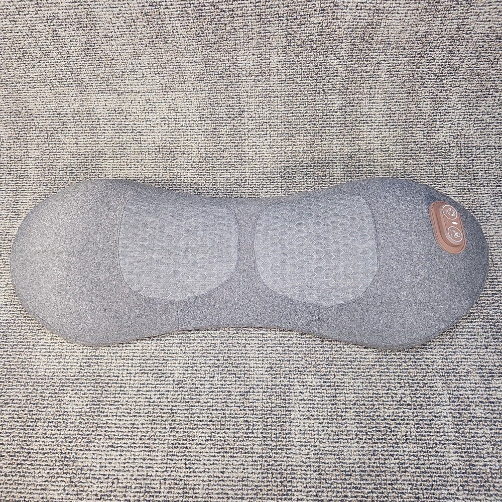 SmoothSpine 3 in 1 Triple Fusion Back Massager, Grey – NEW/TESTED