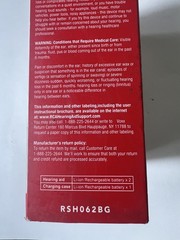 RCA OTC Behind-The-Ear Hearing Aids With Charging Case Beige BRAND NEW! RSH062BG