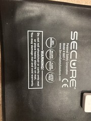 Secure® Floor Mat Bed Alarm System with Wireless Caregiver Pager