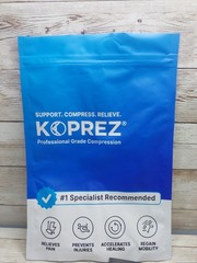 Koprez Size S – Professional Grade Compression Single Foot Sleeve Ankle-S Black