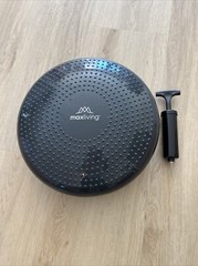 MAXLIVING Wobble Cushion Chiropractic with pump Balance Disc