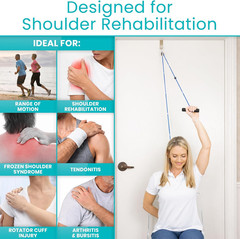 Vive Shoulder Pulley for Physical Therapy – Rotator Cuff Pain Pulley System – ov